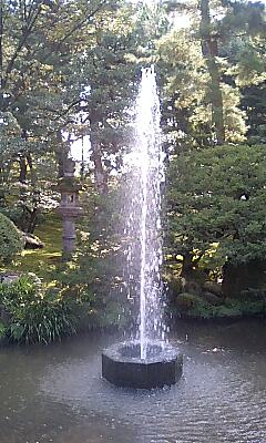 日本最古の噴水