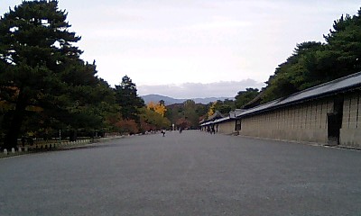 秋の御苑