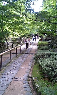 金剛輪寺の参道