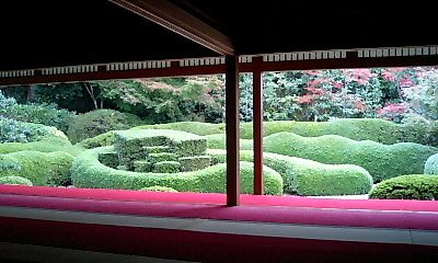 大池寺_蓬莱庭園