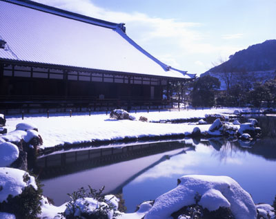 冬の天龍寺