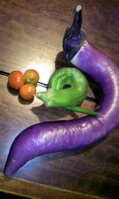 変わった形の野菜