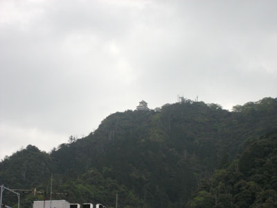 稲葉山城（現在は岐阜城）