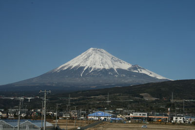 新富士駅附近からの富士山