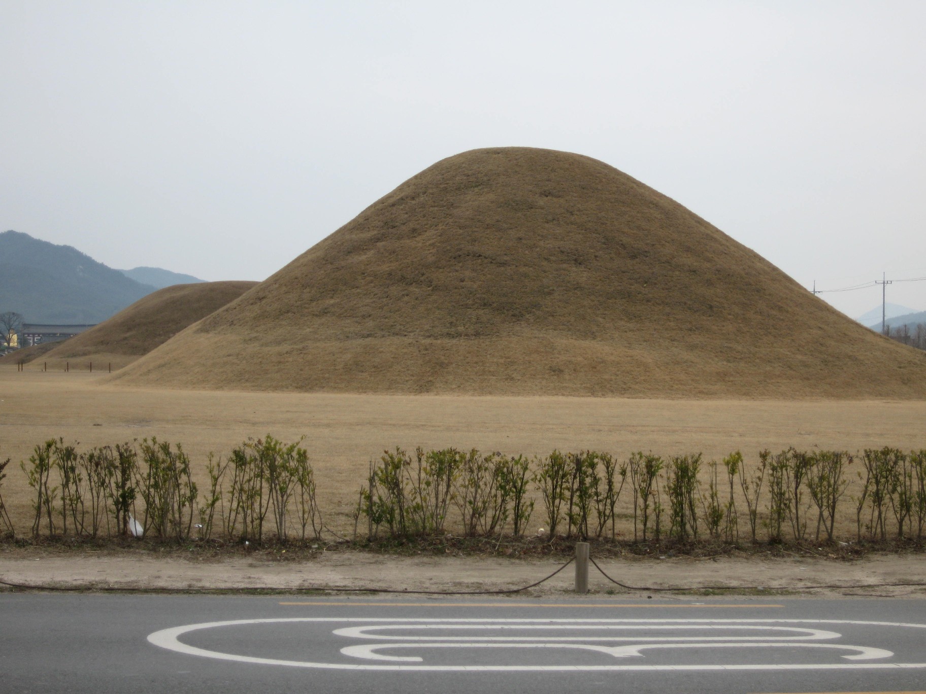 慶州の古墳