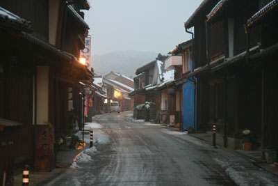 関宿の町並み