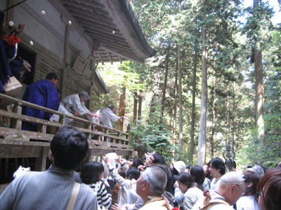 餅まき