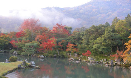 天龍寺の紅葉